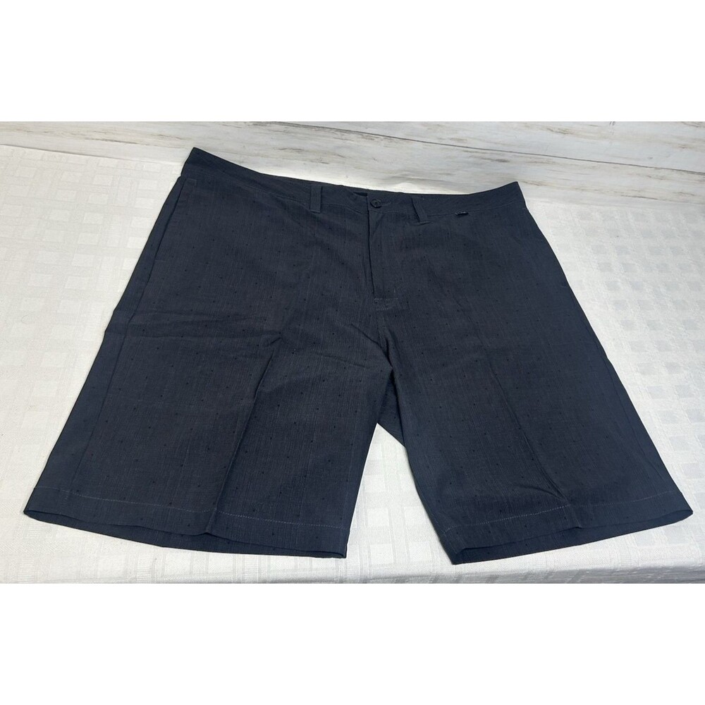 TRAVIS MATHEW Size 40 Men Gray Dot Stretch Golf Casual Shorts Light Weight